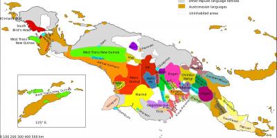 نقشہ کے پاپوا نیو گنی زبان